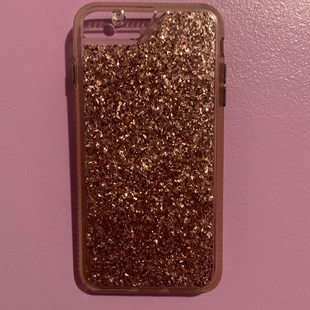 Pretty Gold IPhone 8 Plus case